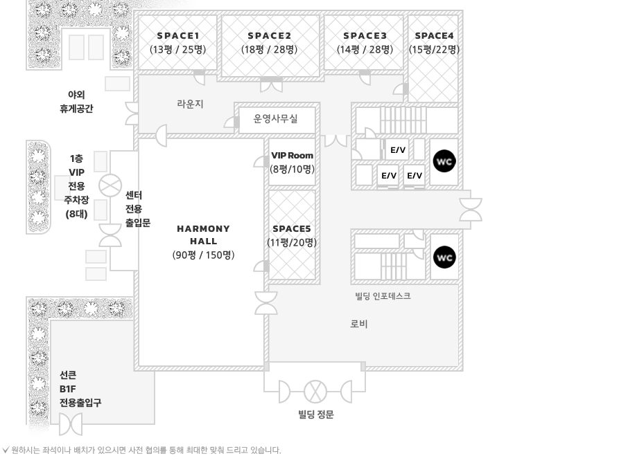 삼성역센터 평면도